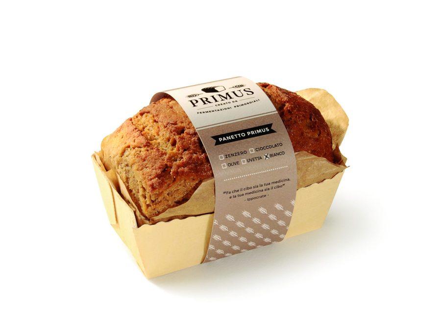 Bianco Primus — panetto con farina di riso e farro da 600 g